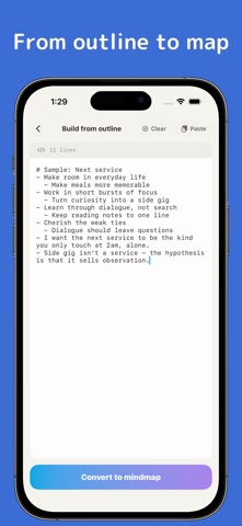 Minds: Mind Map, Notes & Ideas Screenshot 3 of 5