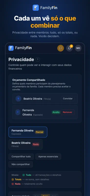FamilyFin: Controle Financeiro screenshot 3 of 6