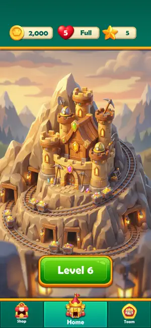 King Miner: Royal Treasure screenshot 1