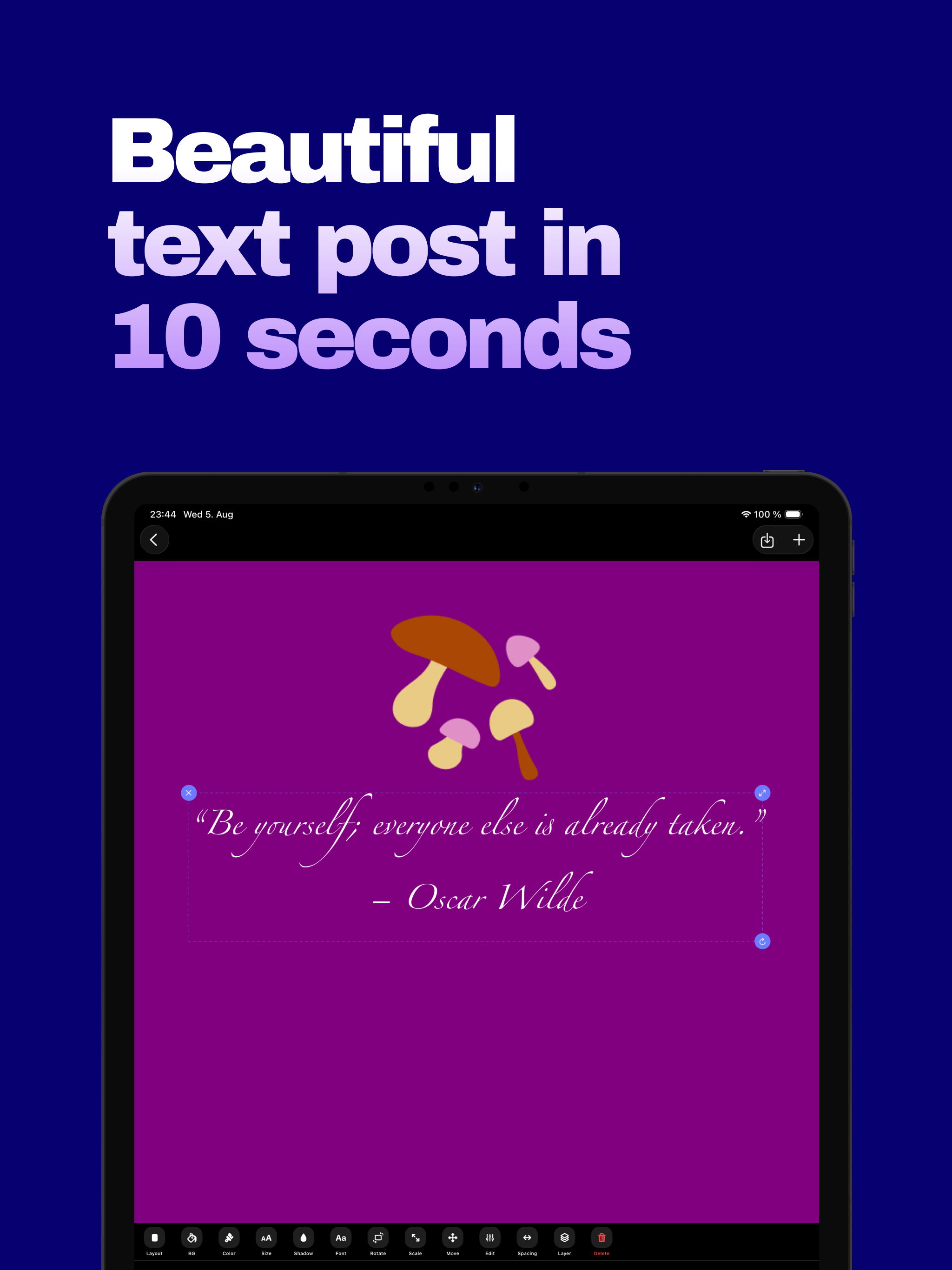 Texty - Text on Photo Editor screenshot 9