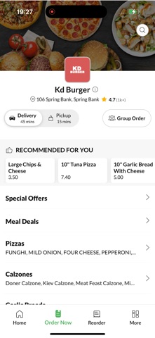 Kd burger Screenshot 2 of 4