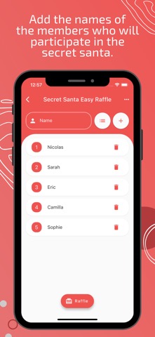 Secret Santa Easy Raffleのおすすめ画像2