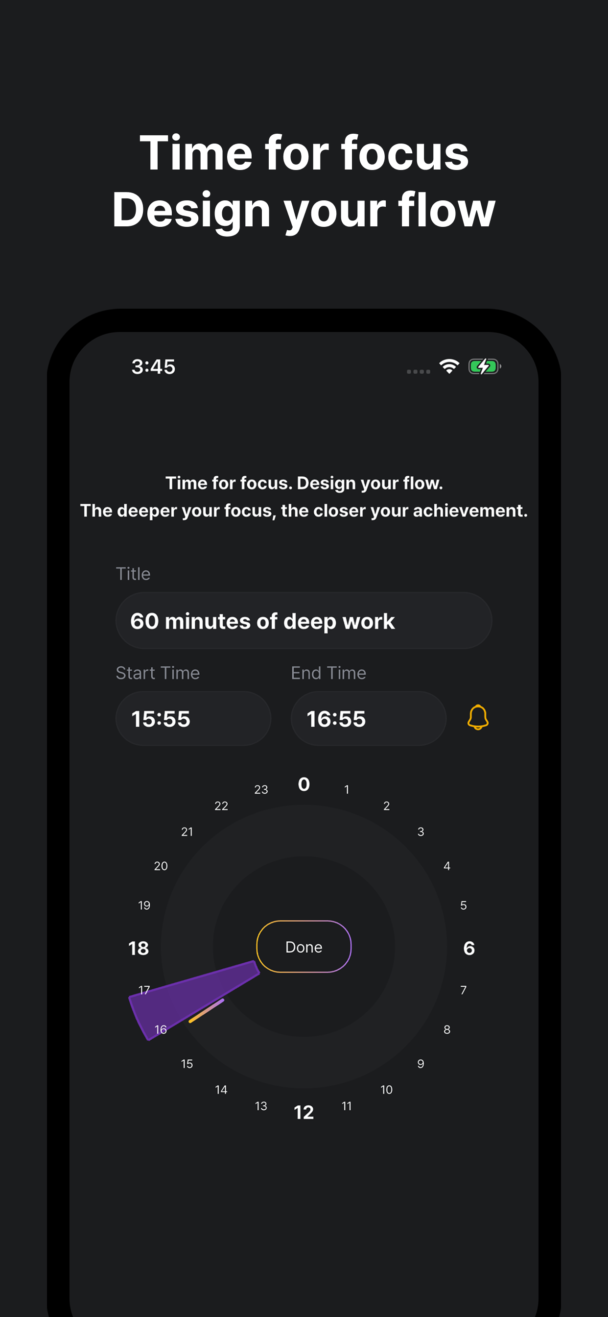 FORY - routine, focus, tracker