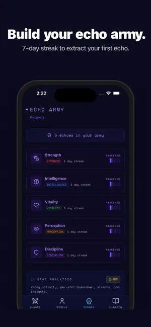 The System: RPG Habit Tracker screenshot 4