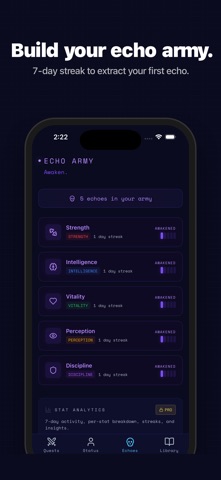 The System: RPG Habit Tracker Screenshot 4 of 5