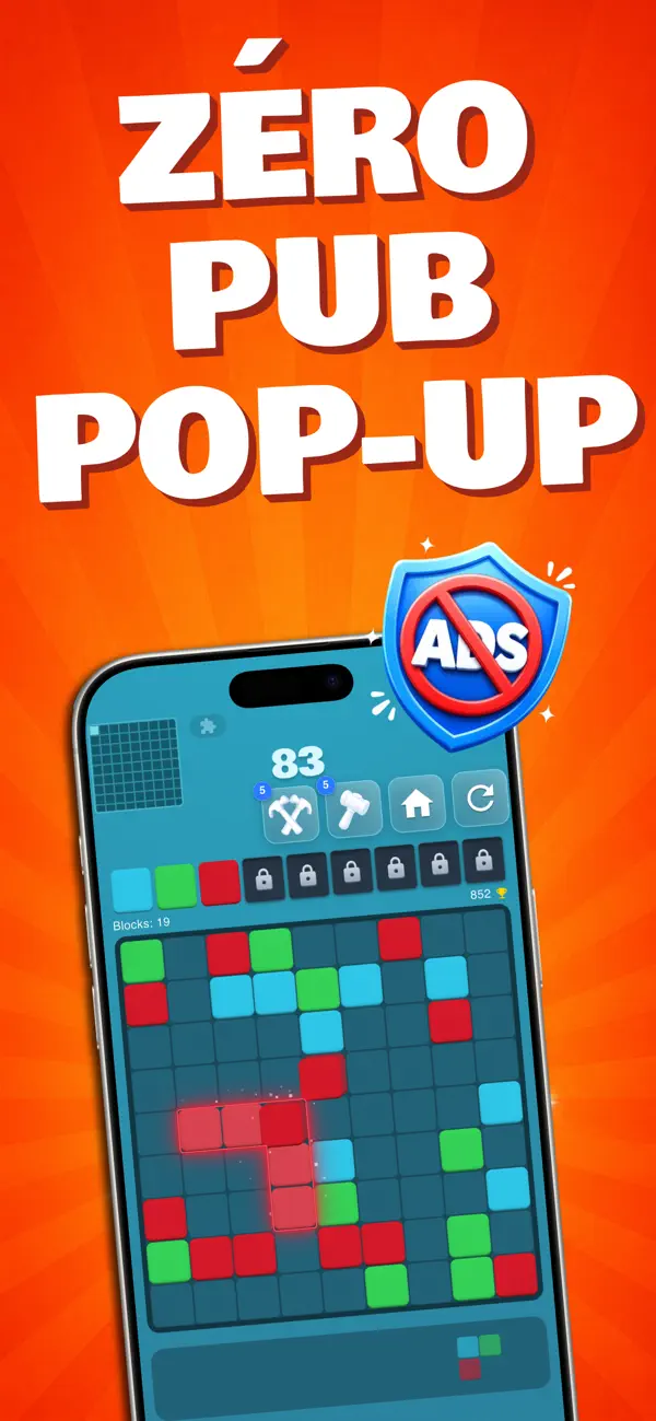 Screenshot #3 pour Block Puzzle Blast - Colour