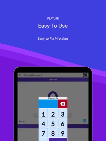 Volleyball Scorekeeper (Share) iPad screenshot