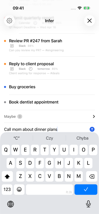 Infer — Smart To-Do List Screenshot 3 of 6