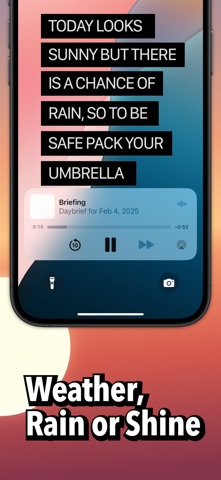 Read Aloud Calendar - Daybrief screenshot