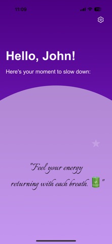 MicroCalm Screenshot 2 of 3