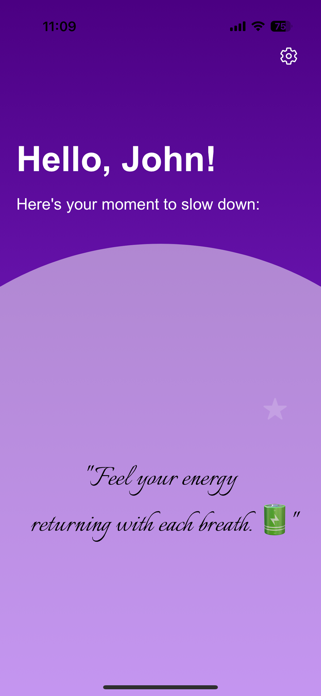 MicroCalm Screenshot 2 of 3