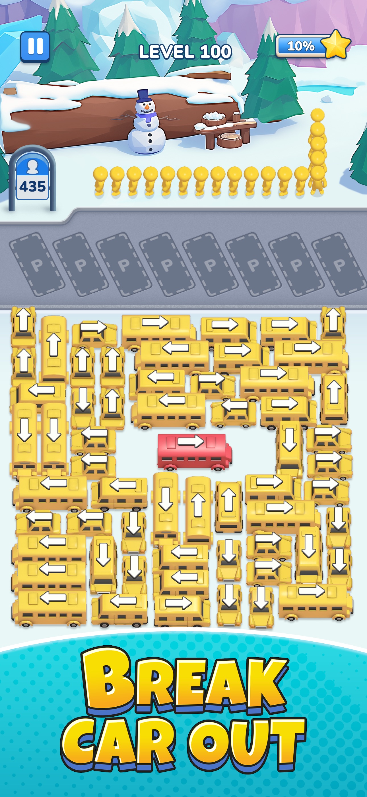 Screenshot 5 of Bus Rush: Car Parking Games