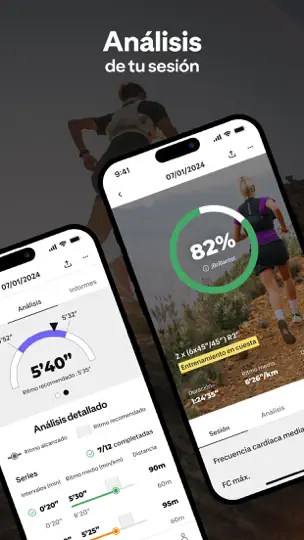 Captura de pantalla de Kiprun Pacer Planes De Carrera en iPhone 6