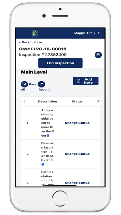 Transform 386 Inspections Screenshot