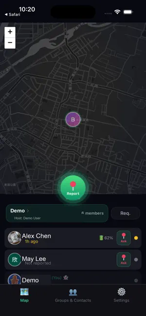 SafeYet? - Instant Check-in screenshot 2