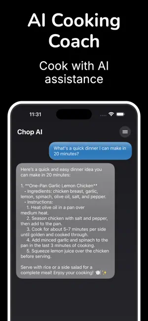 Chop - AI Cooking Coach screenshot 2