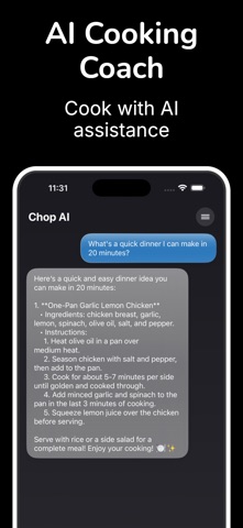 Chop - AI Cooking Coach Screenshot 2 of 3
