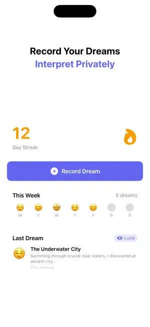 Dreamling - Dream Journal AI screenshot 1