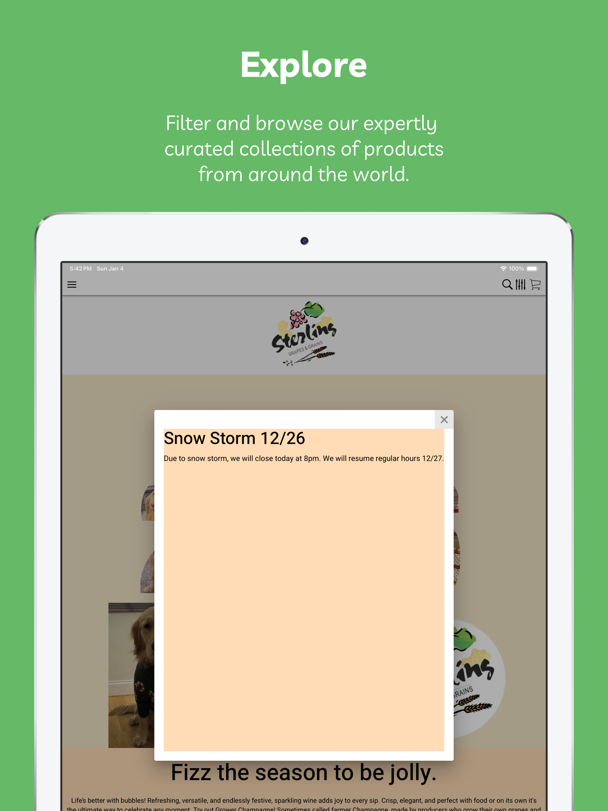 Sterling Grapes & Grains screenshot 5