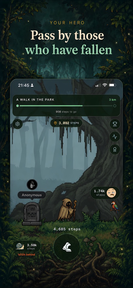 Snail Walk: Walking Game screenshot 2