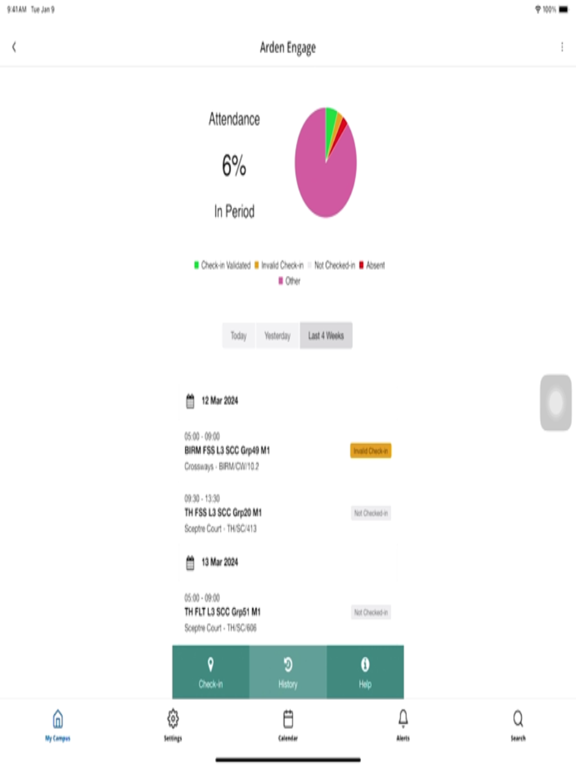 App screenshot