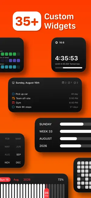 Left: Widgets for Time Left screenshot 3