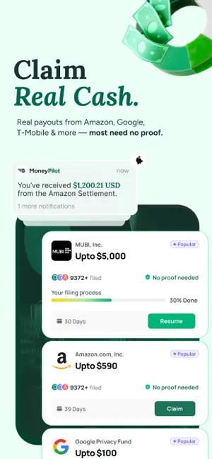 MoneyPilot: Class Action screenshot 2