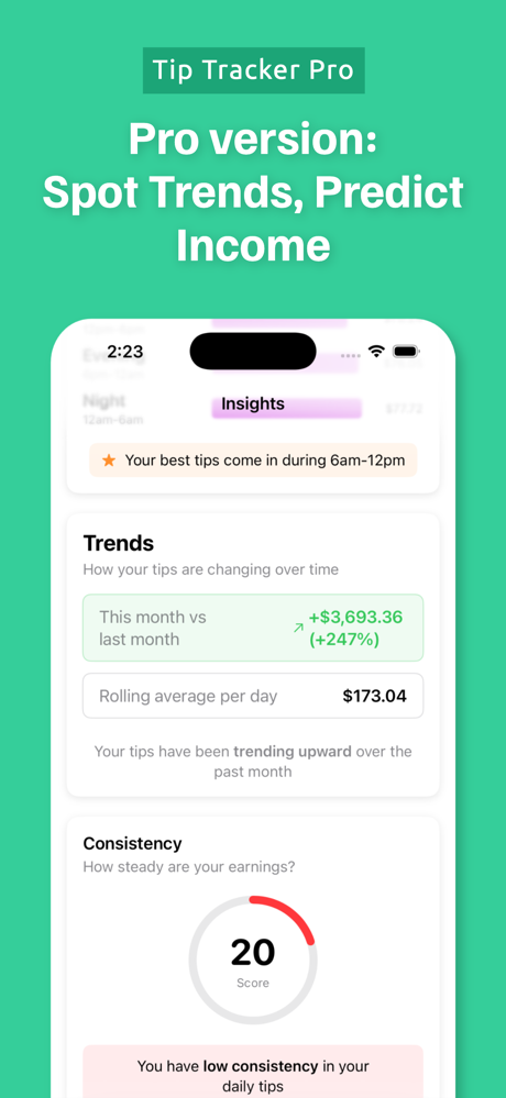 Tip Tracker Calculator screenshot 8