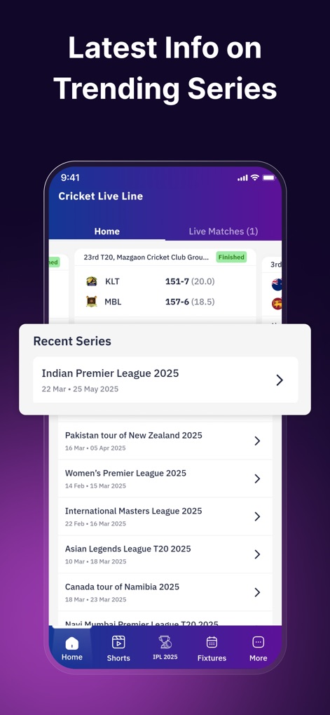 CricScore : Live Score & News - Sports App | MWM