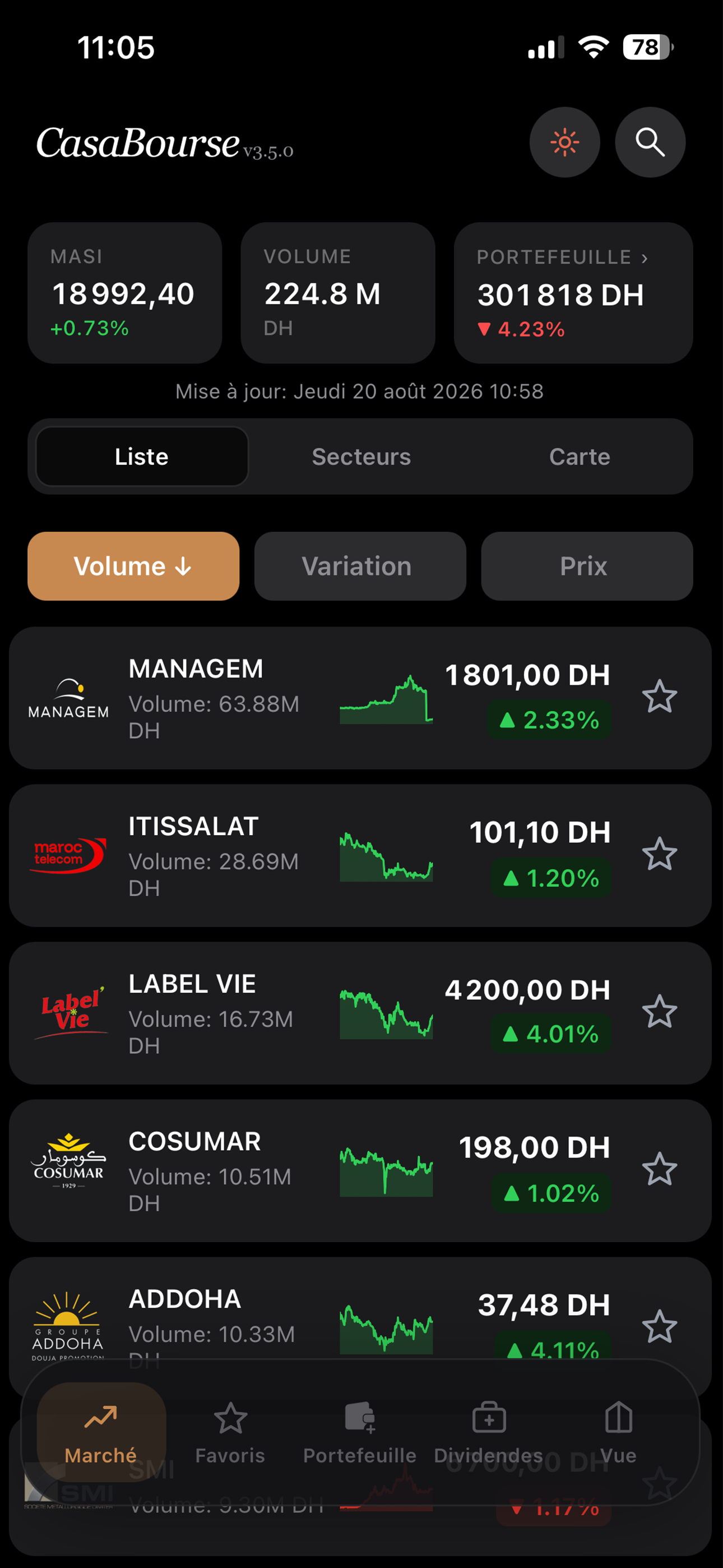 CasaBourse screenshot 4