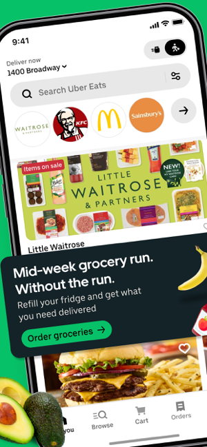 Uber Eats: Food & Groceries Screenshot