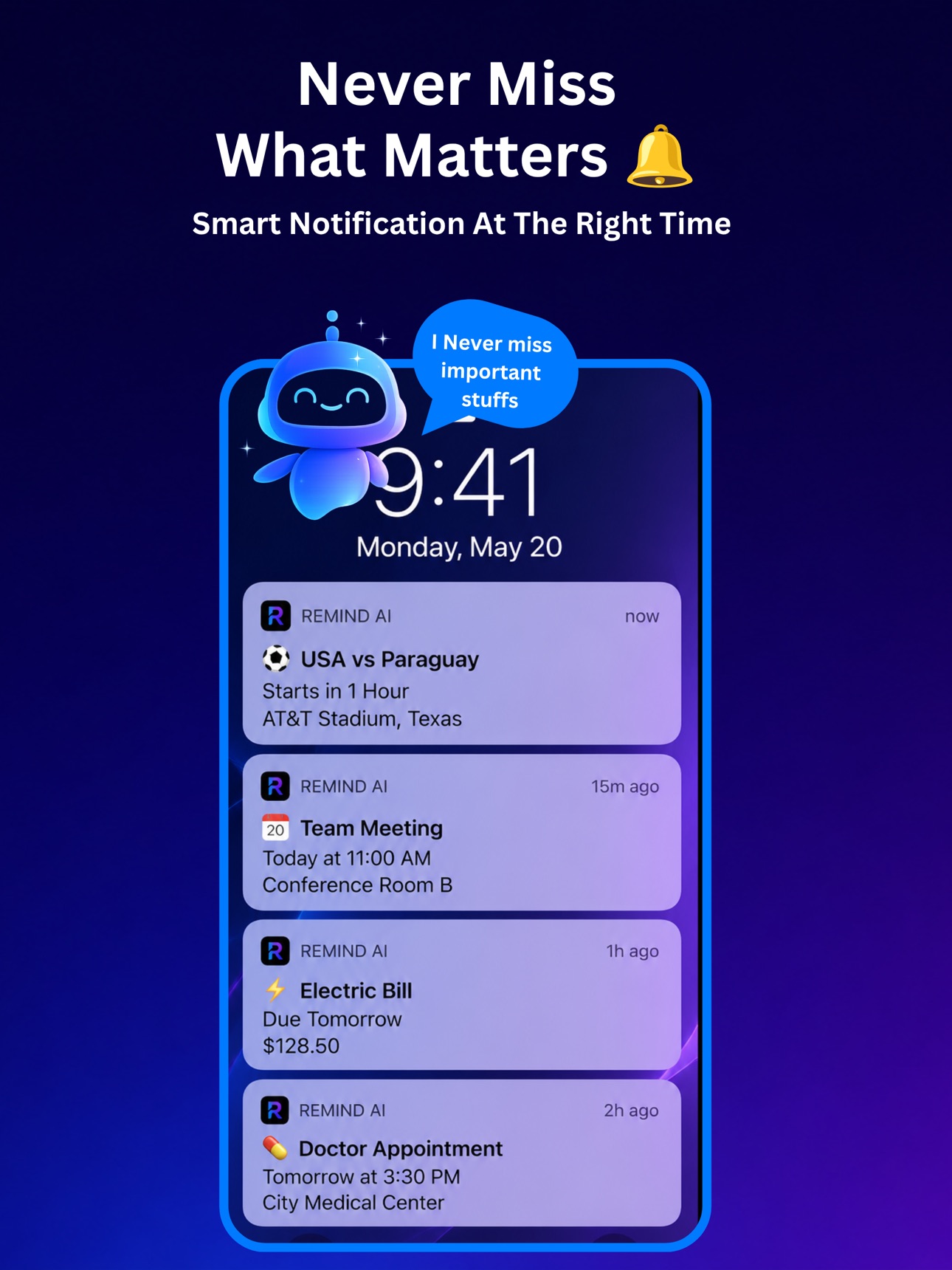Screenshot 10 of Remind AI: Reminder with Voice