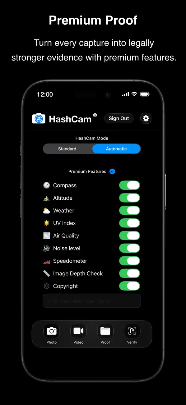 #4. HashCam® (iOS) By: Impact Makers (Apps)