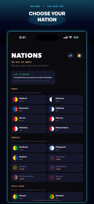 NATIONS Soccer screenshot 2