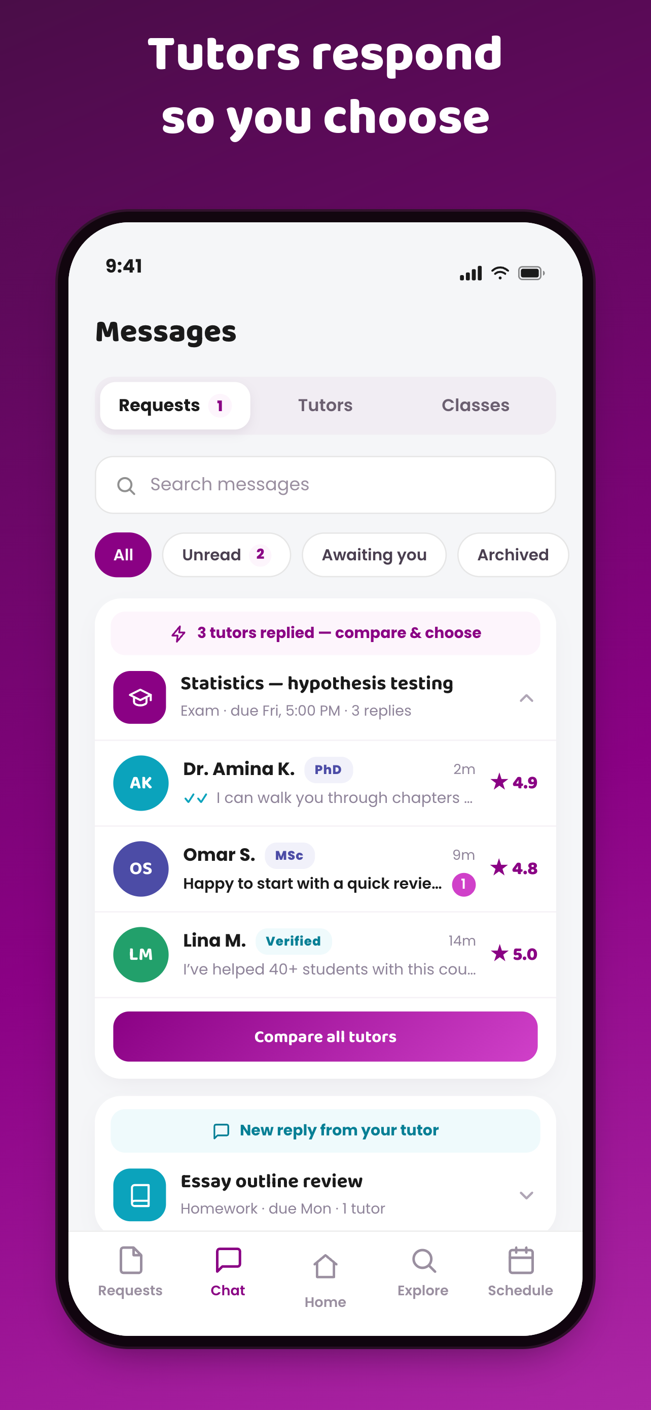 OEG: Tutors & Homework Help screenshot 5
