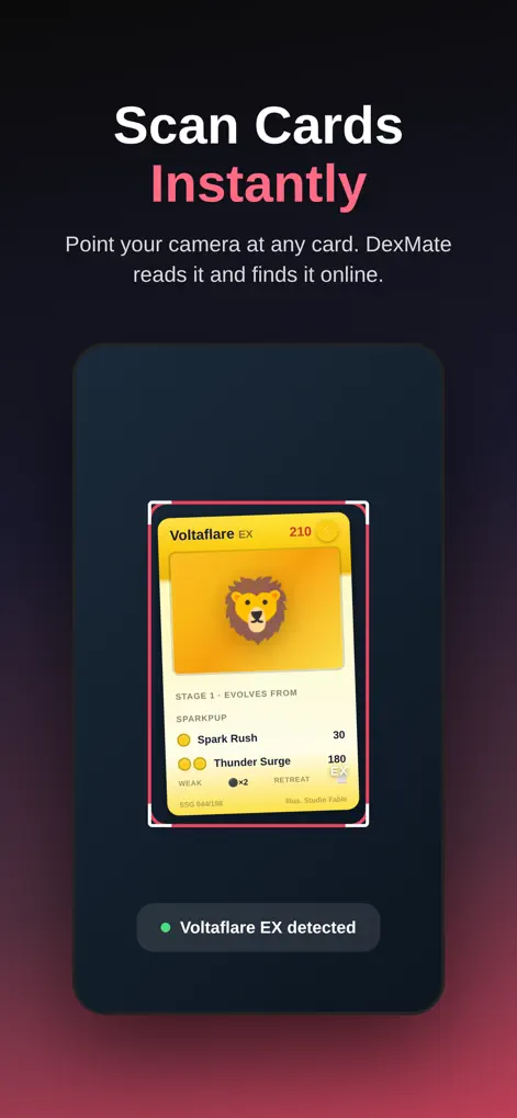 TCG Card Scanner - DexMate - Reference App | MWM
