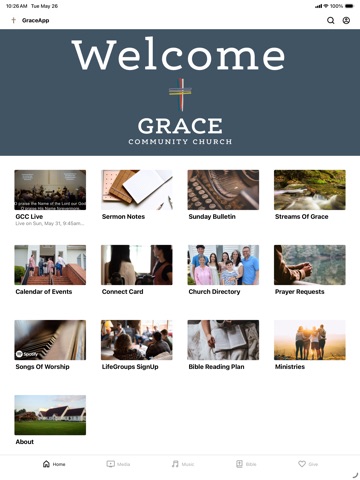 Grace in Marietta iPad screenshot