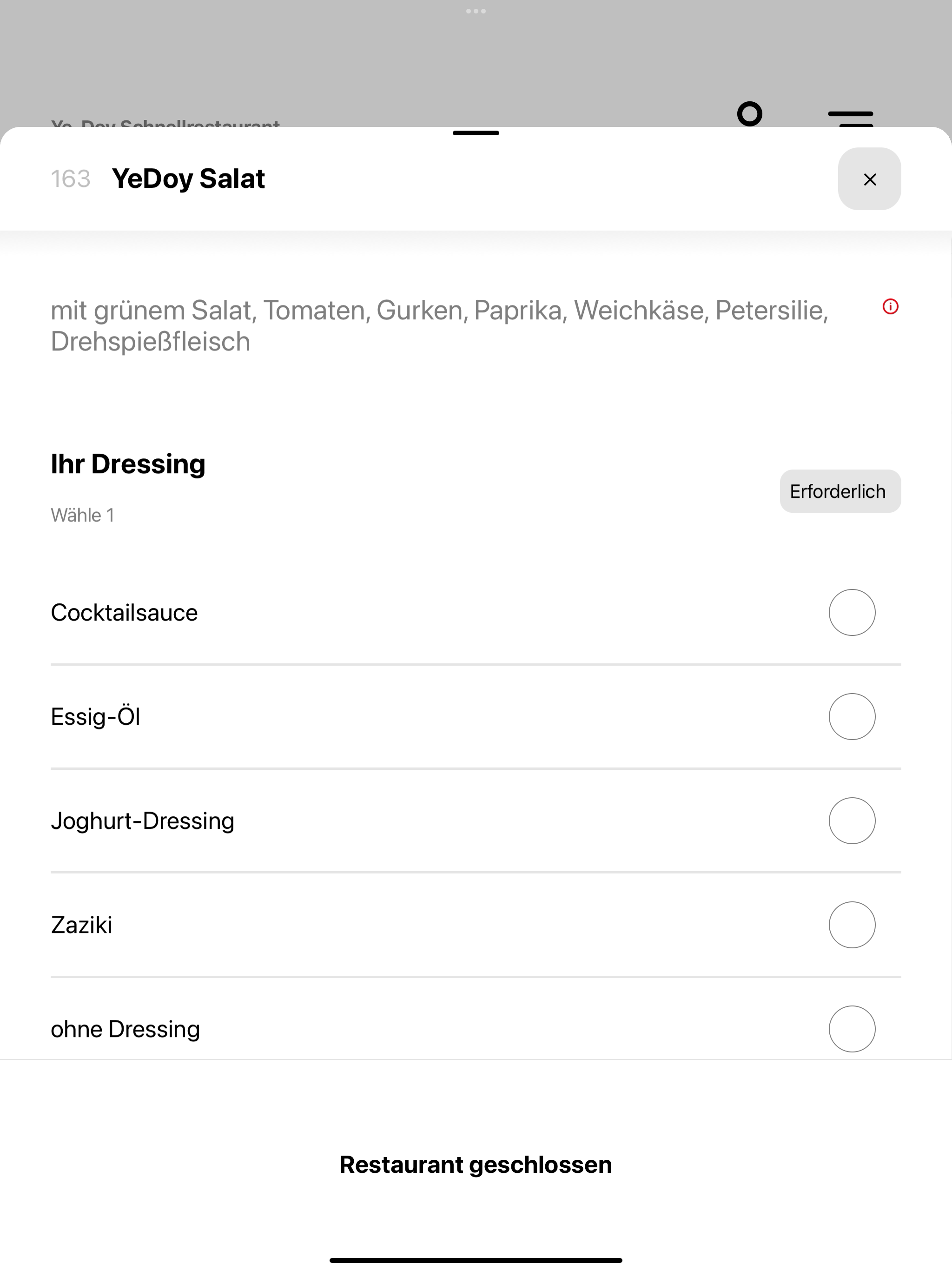Ye-Doy Schnellrestaurant screenshot 8