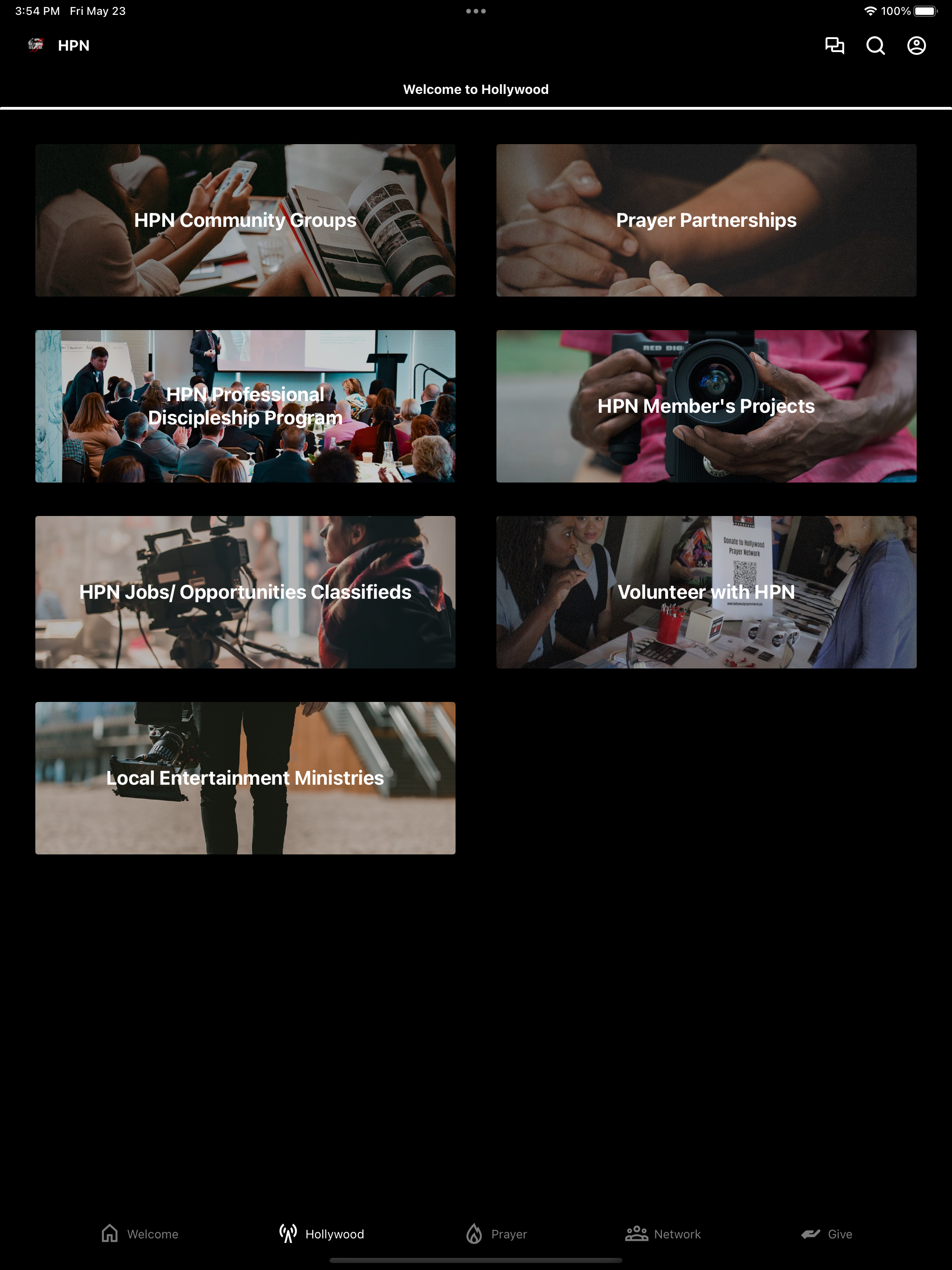 Hollywood Prayer Network screenshot 6