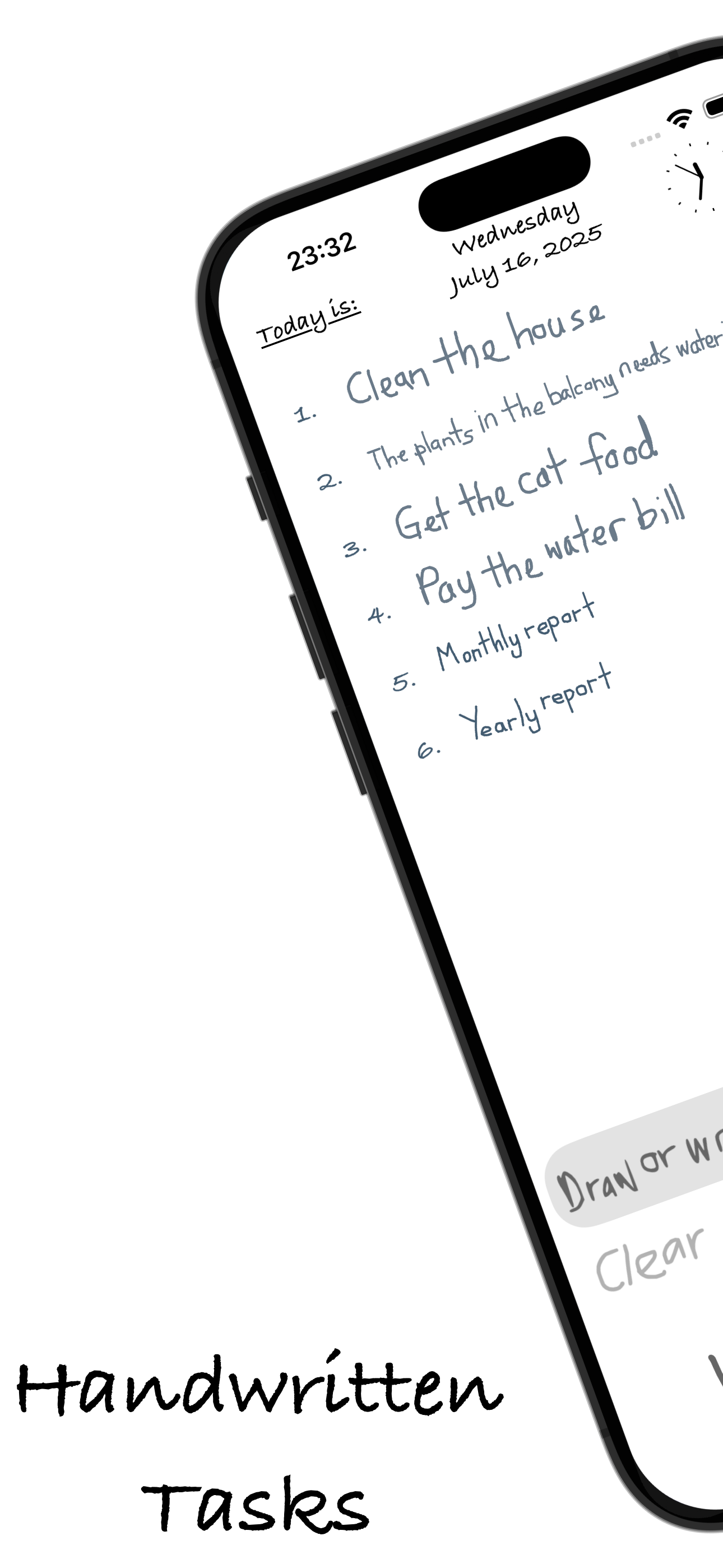 Task Writer - Touch or Stylus