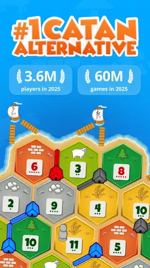 Colonist.io - Catan Inspired screenshot 1