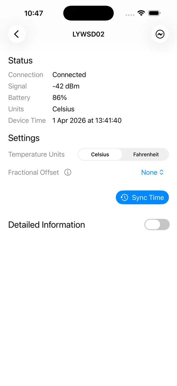 Screenshot #1 pour ClockSync