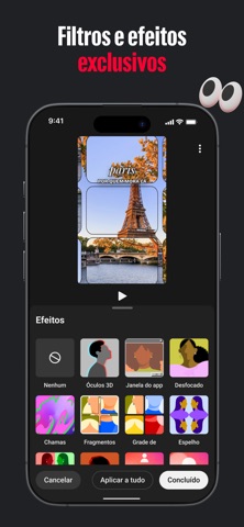 YouTube Create: app de edição iPhone screenshot 3