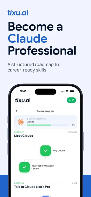 Tixu — Learn AI Skills screenshot 1