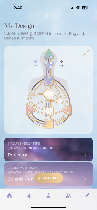 Align: The Human Design App Screenshot 2 of 7