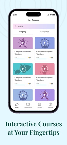 SparkSupport LMS screenshot