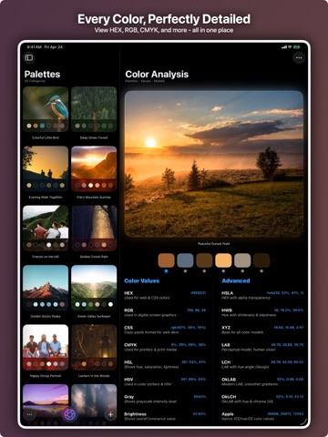 Colix: Palette from Images ipad screenshot 4