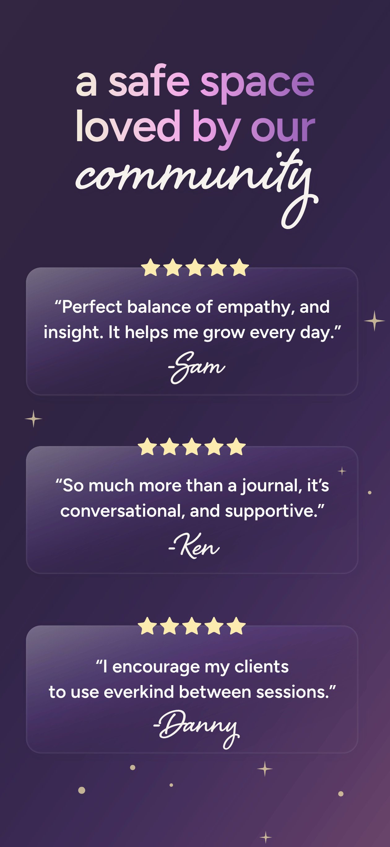everkind: wellness journal app