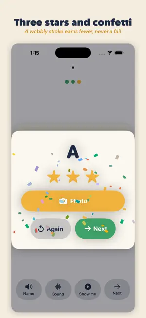Trazos: Letter Tracing screenshot 2