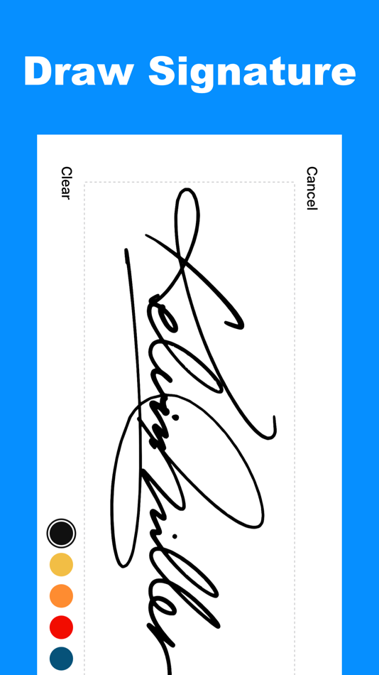 #3. SignDoc - Electronic Signature (iOS) 由: WAQQAS UR-RAHMAN HANAFI